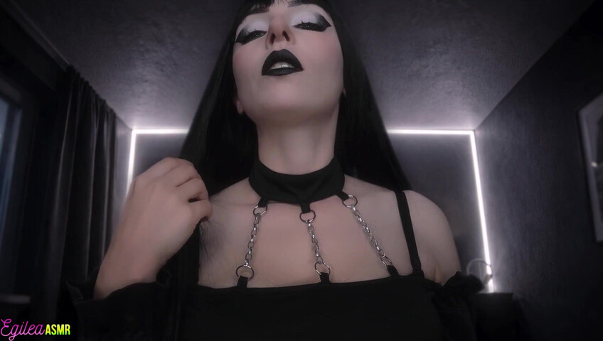 Egilea ASMR - 29 March 2026 - [EXCLUSIVE VIDEO] Your Goth Girlfriend Puts You to Sleep with Kisses