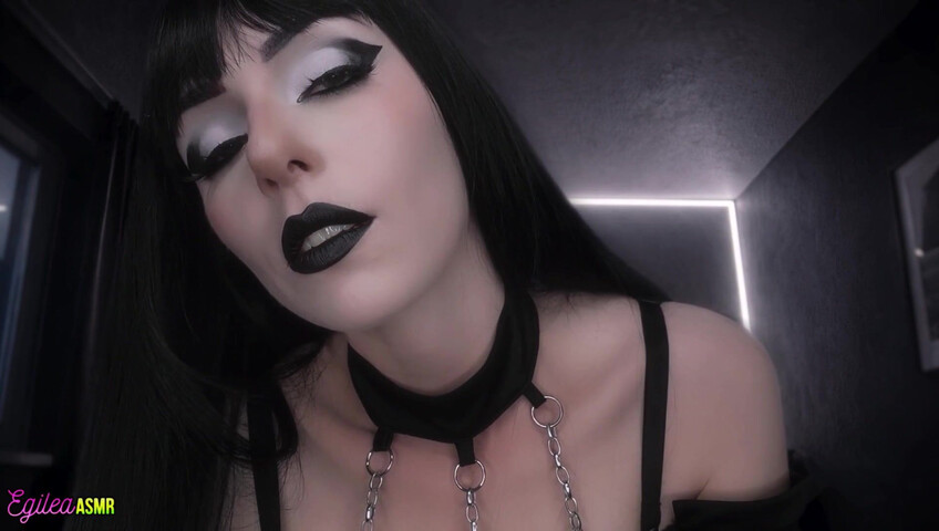 Egilea ASMR - 29 March 2026 - [EXCLUSIVE VIDEO] Your Goth Girlfriend Puts You to Sleep with Kisses