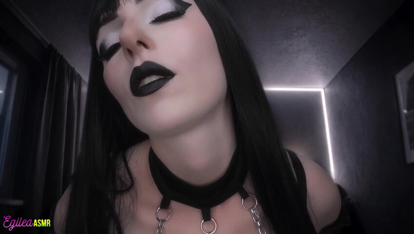 Egilea ASMR - 29 March 2026 - [EXCLUSIVE VIDEO] Your Goth Girlfriend Puts You to Sleep with Kisses