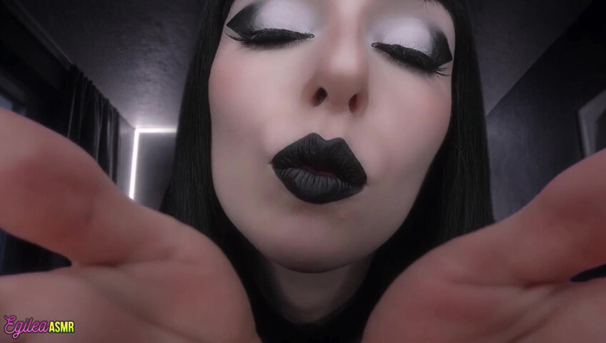 Egilea ASMR - 29 March 2026 - [EXCLUSIVE VIDEO] Your Goth Girlfriend Puts You to Sleep with Kisses