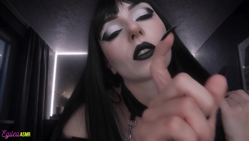 Egilea ASMR - 29 March 2026 - [EXCLUSIVE VIDEO] Your Goth Girlfriend Puts You to Sleep with Kisses