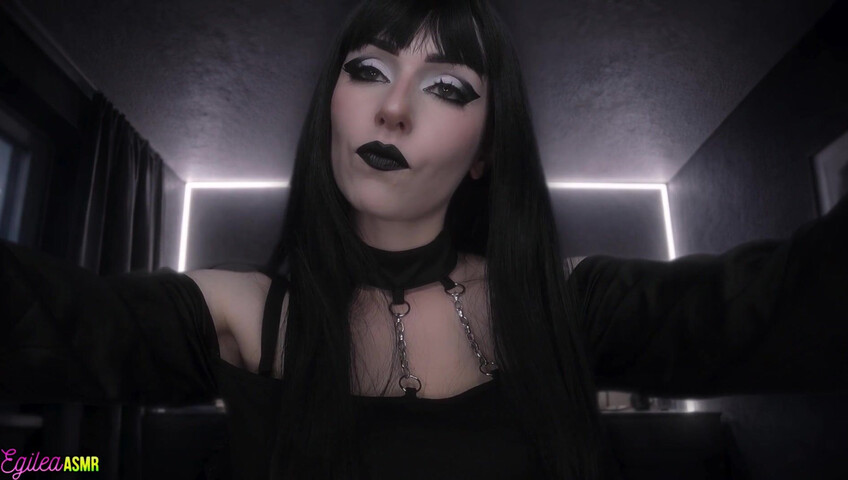 Egilea ASMR - 29 March 2026 - [EXCLUSIVE VIDEO] Your Goth Girlfriend Puts You to Sleep with Kisses