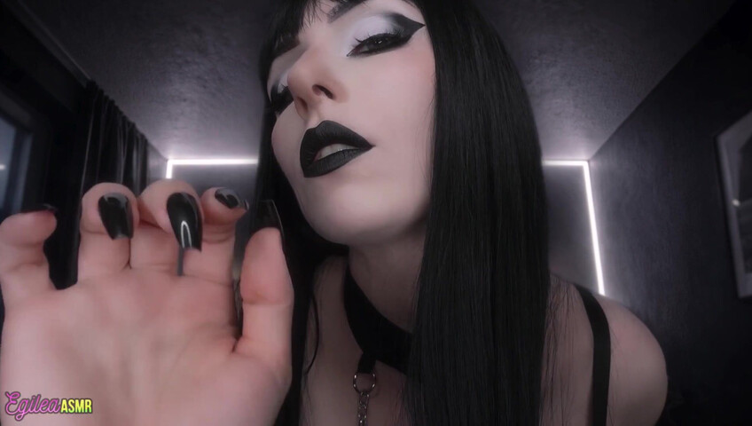 Egilea ASMR - 29 March 2026 - [EXCLUSIVE VIDEO] Your Goth Girlfriend Puts You to Sleep with Kisses