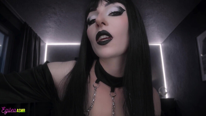 Egilea ASMR - 29 March 2026 - [EXCLUSIVE VIDEO] Your Goth Girlfriend Puts You to Sleep with Kisses
