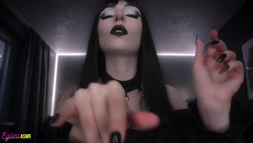 Egilea ASMR - 29 March 2026 - [EXCLUSIVE VIDEO] Your Goth Girlfriend Puts You to Sleep with Kisses