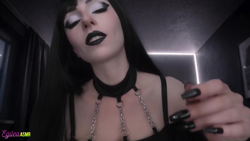 Egilea ASMR - 29 March 2026 - [EXCLUSIVE VIDEO] Your Goth Girlfriend Puts You to Sleep with Kisses