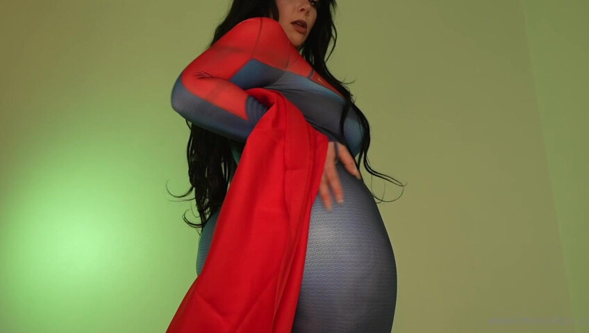 Momokun - HUGE Dildo - Its My Kryptonite | Super Girl Cosplay