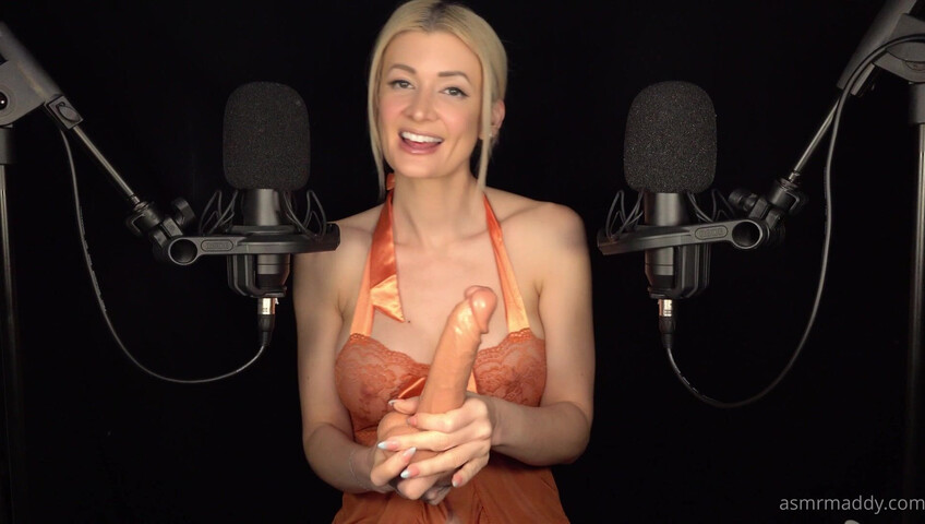 ASMR Maddy - Unintelligible JOI with Dildo Stroking