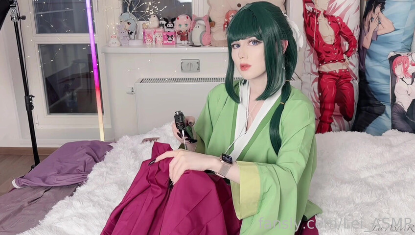 Lei ASMR - 14 Feb 2026 - ASMR: Fabric Scratching with MaoMao