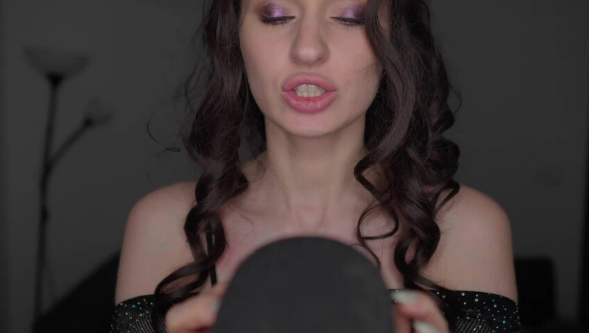 ZoyaMur - ASMR Sleep Fast & Aggressive Fabric Scratching Fishnet WET Mouth Sounds Clothes Sounds