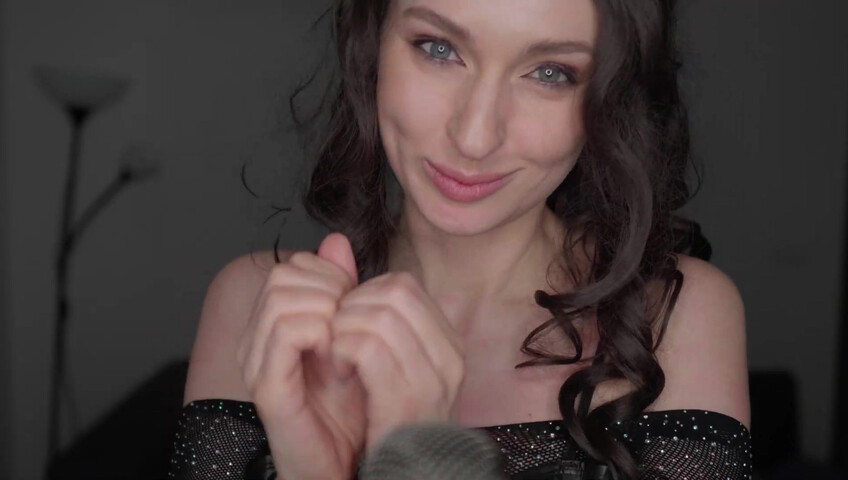 ZoyaMur - ASMR Sleep Fast & Aggressive Fabric Scratching Fishnet WET Mouth Sounds Clothes Sounds