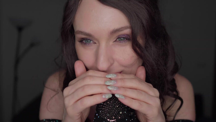ZoyaMur - ASMR Sleep Fast & Aggressive Fabric Scratching Fishnet WET Mouth Sounds Clothes Sounds