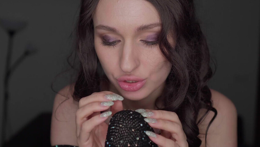 ZoyaMur - ASMR Sleep Fast & Aggressive Fabric Scratching Fishnet WET Mouth Sounds Clothes Sounds