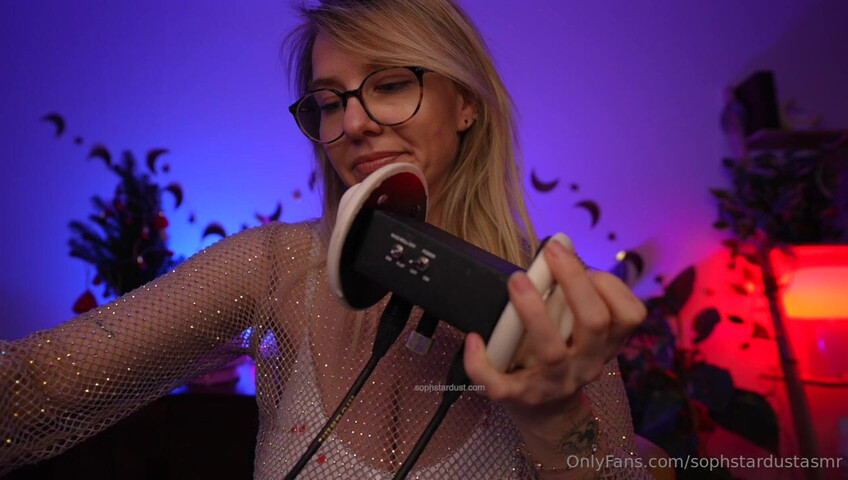 Soph Stardust ASMR - Wet & Dry Ear To Ear Mouth Sounds VERY LEWD & CHEEKY Part at The End