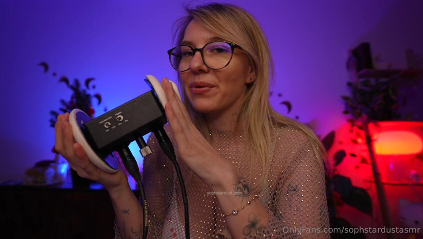 Soph Stardust ASMR - Wet & Dry Ear To Ear Mouth Sounds VERY LEWD & CHEEKY Part at The End