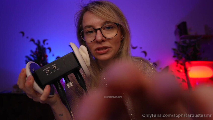 Soph Stardust ASMR - Wet & Dry Ear To Ear Mouth Sounds VERY LEWD & CHEEKY Part at The End