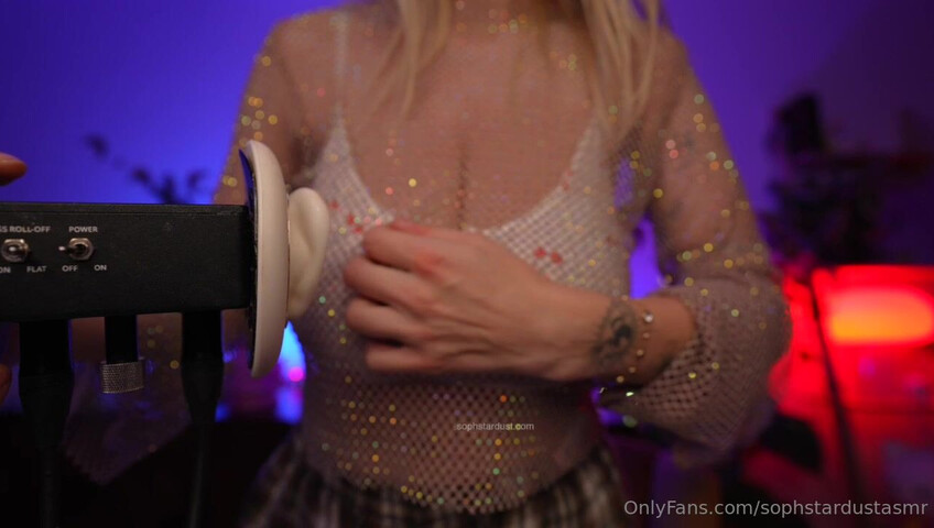 Soph Stardust ASMR - Wet & Dry Ear To Ear Mouth Sounds VERY LEWD & CHEEKY Part at The End