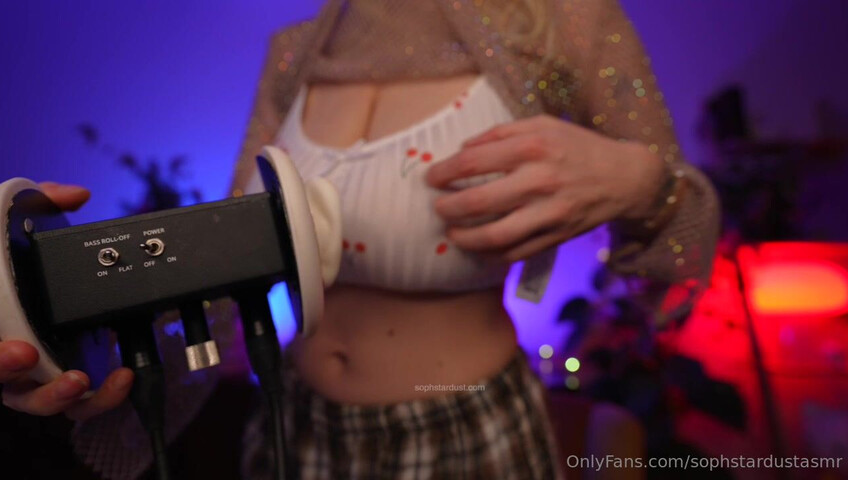 Soph Stardust ASMR - Wet & Dry Ear To Ear Mouth Sounds VERY LEWD & CHEEKY Part at The End