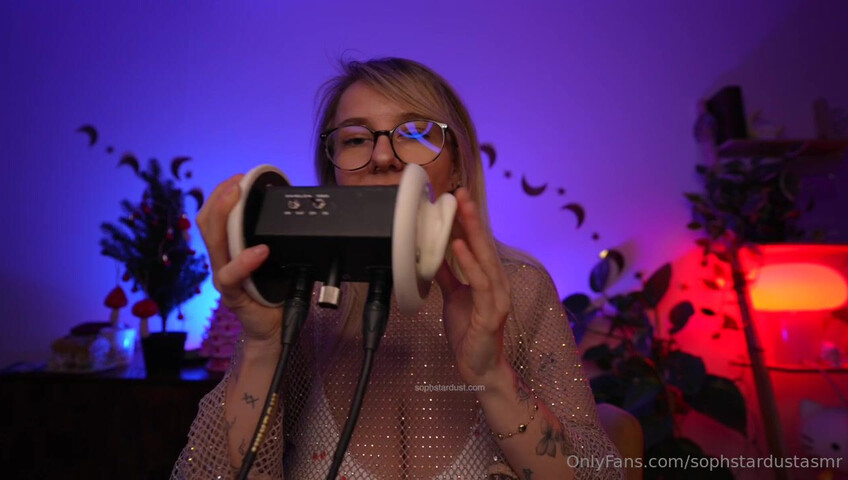 Soph Stardust ASMR - Wet & Dry Ear To Ear Mouth Sounds VERY LEWD & CHEEKY Part at The End