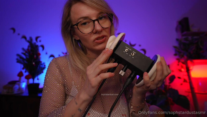 Soph Stardust ASMR - Wet & Dry Ear To Ear Mouth Sounds VERY LEWD & CHEEKY Part at The End