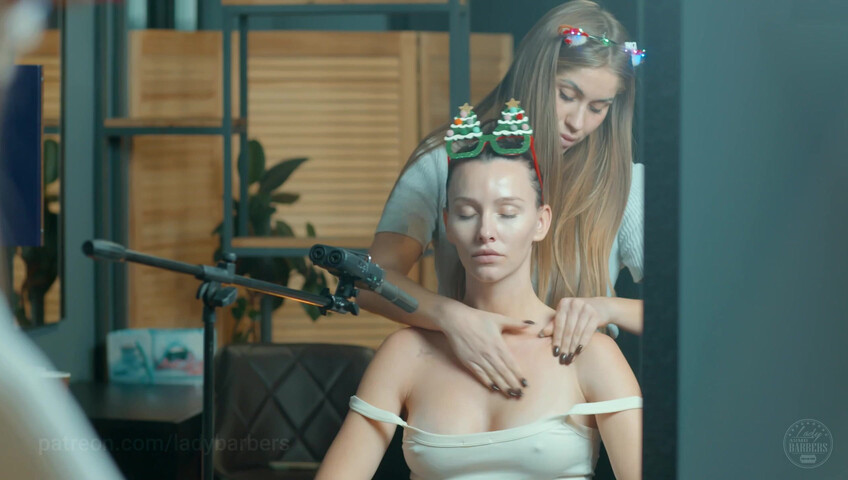 ASMR Massage - Special Breasts Massage by Olga to Adel​