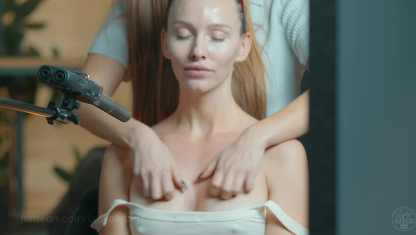 ASMR Massage - Special Breasts Massage by Olga to Adel​
