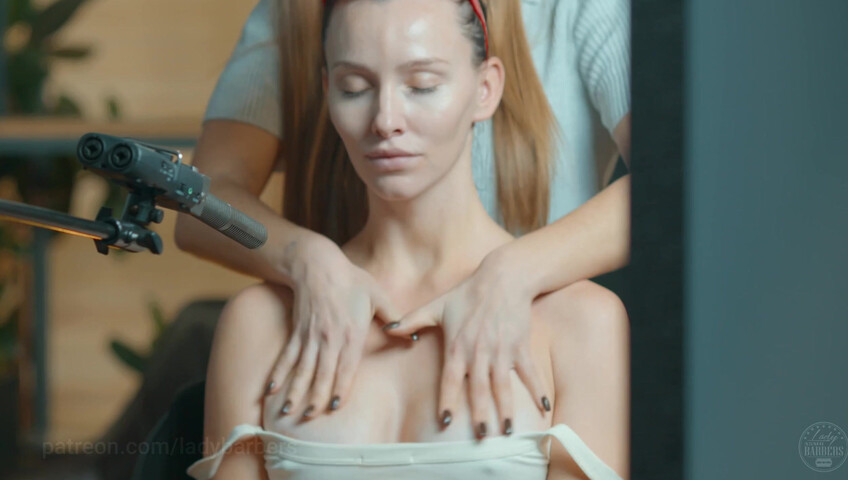 ASMR Massage - Special Breasts Massage by Olga to Adel​