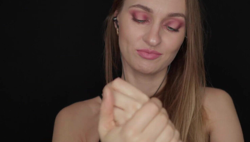 Zoyamur ASMR - STICKY HANDS SOUNDS ASMR