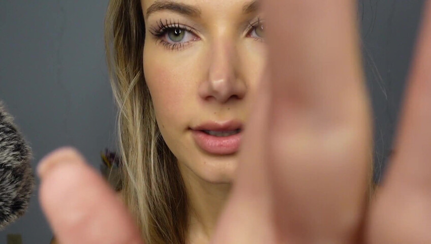 Sabrina Vaz - ASMR Wet Spit Paint on Your Naked Body