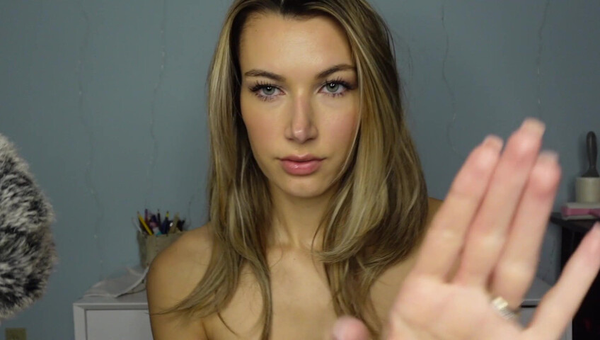 Sabrina Vaz - ASMR Wet Spit Paint on Your Naked Body