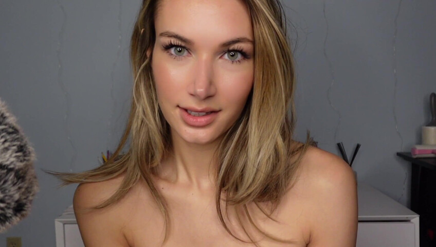 Sabrina Vaz - ASMR Wet Spit Paint on Your Naked Body