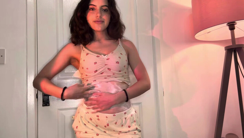 Nina Nashi ASMR - No Talking Just Tingles | Belly Massage