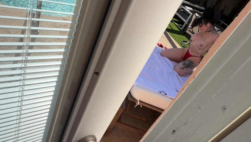 Scott Stark Studios - Busty StepSisterr Outdoor Sex ~ Novacane