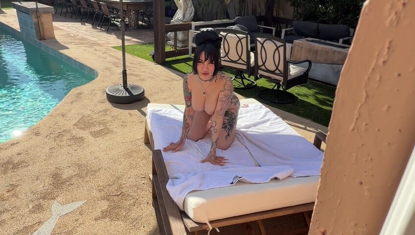 Scott Stark Studios - Busty StepSisterr Outdoor Sex ~ Novacane