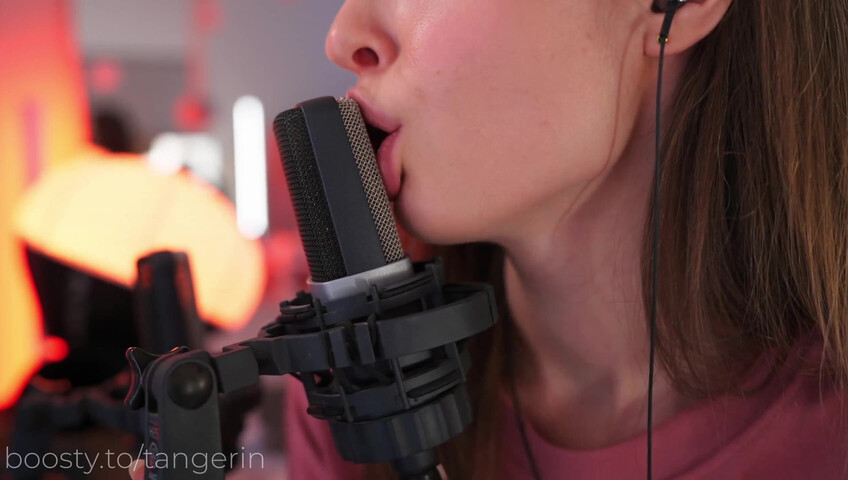 Tangerin - 16 March 2026 -  Soft & Close Ear Licking / Lipping / Kisses