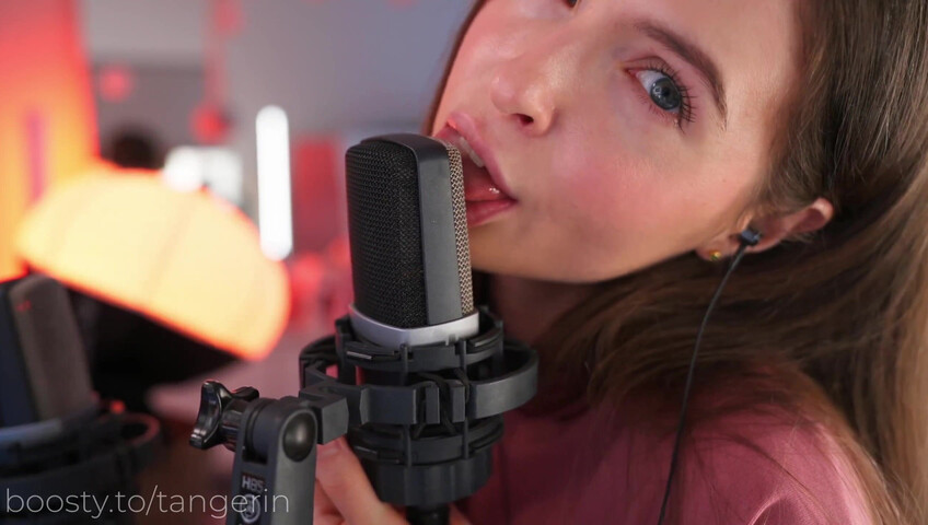 Tangerin - 16 March 2026 -  Soft & Close Ear Licking / Lipping / Kisses