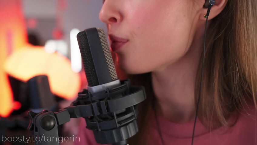 Tangerin - 16 March 2026 -  Soft & Close Ear Licking / Lipping / Kisses