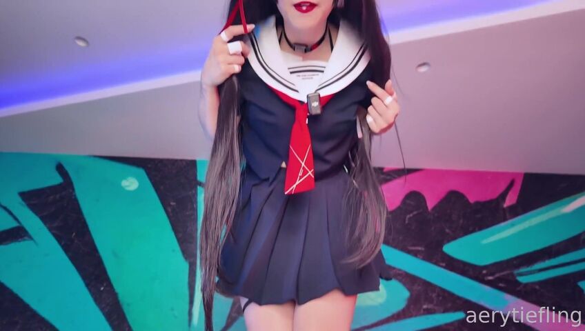 Aery Tiefling - Chisa Cosplay Footjob