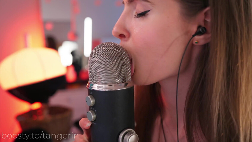Tangerin - Soft Ear Licking (Close / Slow / Standing / Intense)
