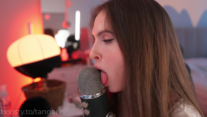 Tangerin - Soft Ear Licking (Close / Slow / Standing / Intense)