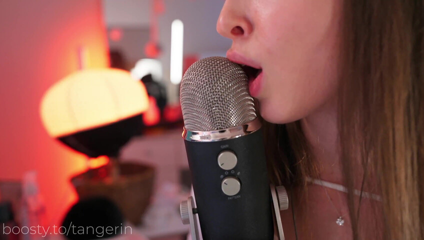 Tangerin - Soft Ear Licking (Close / Slow / Standing / Intense)