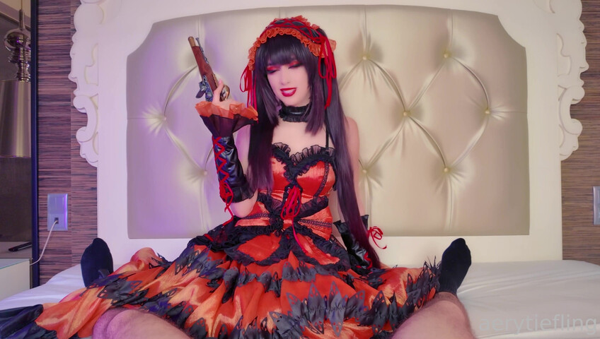 Aery Tiefling - Kurumi Tokisaki Cosplay B/G