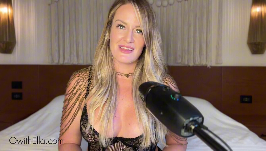 OwithElla - Blonde MILF ASMR: Safer-Sex Secrets You’ll Want to Hear Twice