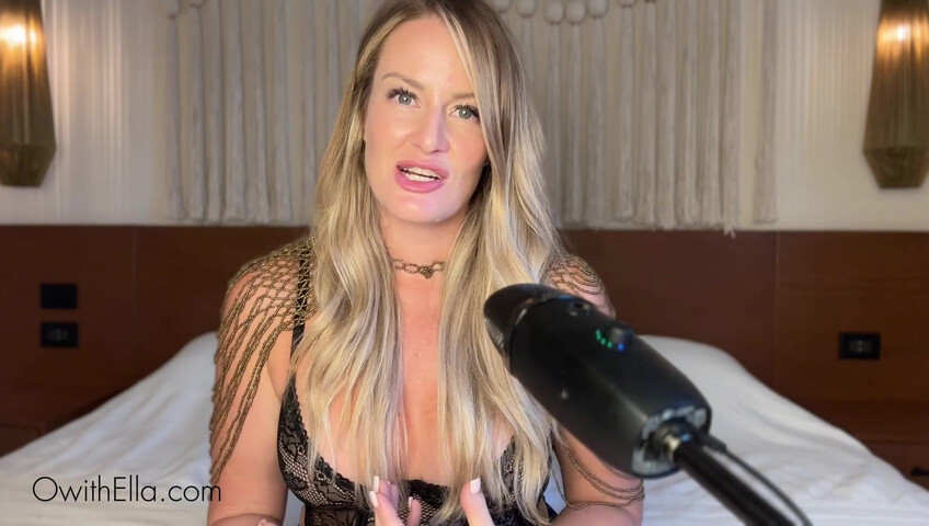 OwithElla - Blonde MILF ASMR: Safer-Sex Secrets You’ll Want to Hear Twice