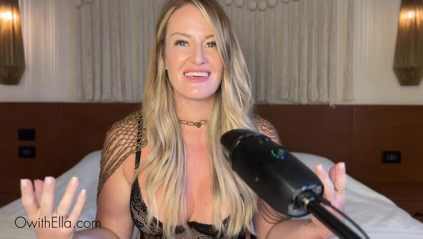 OwithElla - Blonde MILF ASMR: Safer-Sex Secrets You’ll Want to Hear Twice