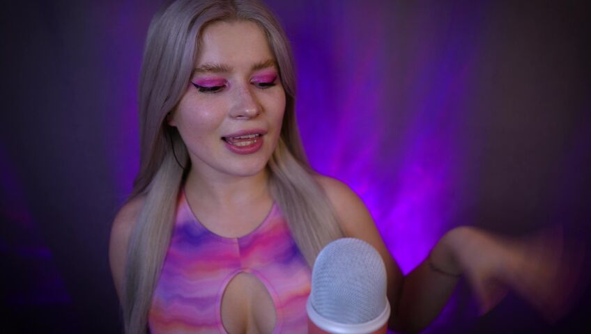 Lerka ASMRka - Honey Spoon + Mouth Sounds = Insane Tingles