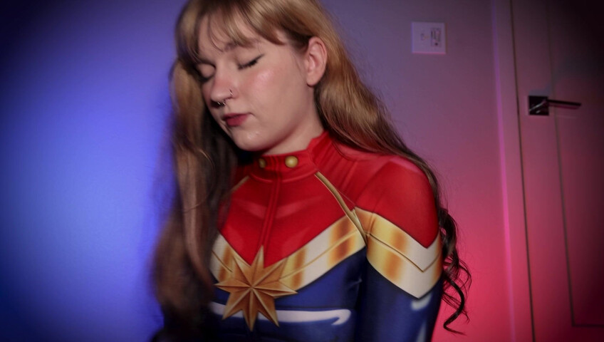 Jaybbgirl - Captain Marvel: Anal Blackmail