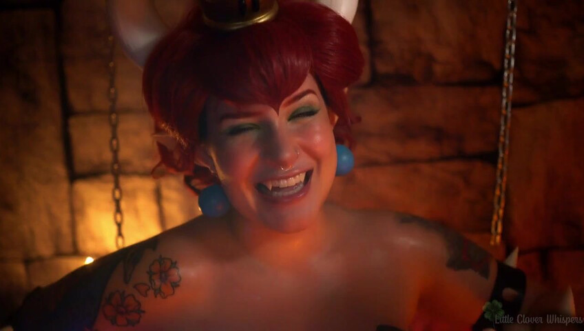 Little Clover Whispers - Bowsette takes care of your dick