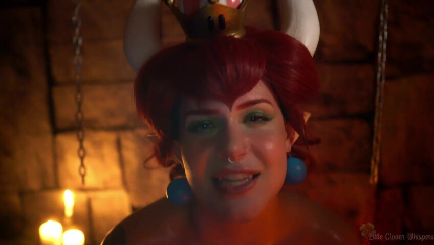 Little Clover Whispers - Bowsette takes care of your dick