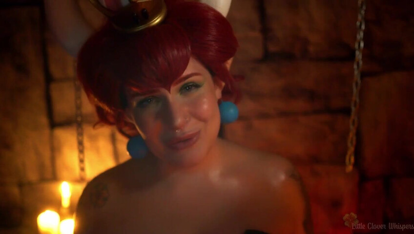 Little Clover Whispers - Bowsette takes care of your dick